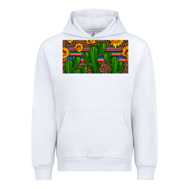 Sunflowers And Cactus License Plate Urban Hoodie by Artiststas | Teevron