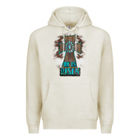 Oatmeal Heather cross1 Premium Hoodie - RanaPortraitStore