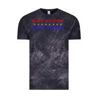 Cloud Black Elect A Clown Expect A Circus Political Vintage Tee - trangStudio