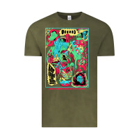 Vintage Olive Special Present King Gizzard And The Lizard Wizard Cute Graphic Gifts Vintage Tee - trangStudio