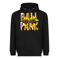 Black ball park mama Heavyweight Hoodie - CowhideDigitalArt