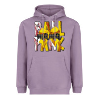 Lavender ball park mama Heavyweight Hoodie - CowhideDigitalArt