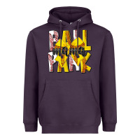 Plum ball park mama Heavyweight Hoodie - CowhideDigitalArt