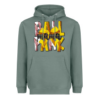 Sage ball park mama Heavyweight Hoodie - CowhideDigitalArt