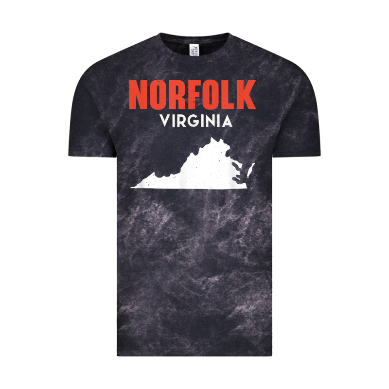 Norfolk Virginia Usa State America Travel Virginian Vintage Tee by trangStudio | Teevron