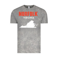 Cloud Rock norfolk virginia usa state america travel virginian Vintage Tee - trangStudio