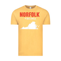 Vintage Mustard norfolk virginia usa state america travel virginian Vintage Tee - trangStudio