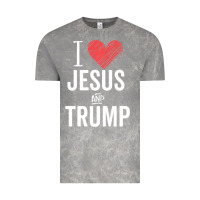 Cloud Rock I Love Jesus And Trump Republican Conservative Gift Vintage Tee - trangStudio