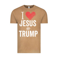 Vintage Camel I Love Jesus And Trump Republican Conservative Gift Vintage Tee - trangStudio