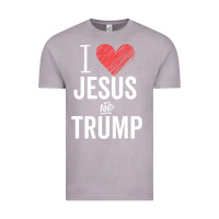 Vintage Zinc I Love Jesus And Trump Republican Conservative Gift Vintage Tee - trangStudio