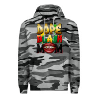Slate Camo dope black mom Premium Hoodie - FaDigitalArtStudio