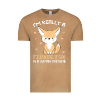 Vintage Camel i'm really a fennec fox in a human costume funny gift t shirt Vintage Tee - trangStudio