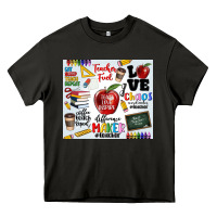 Asphalt teacher Heavy Core Tee - MaliasSmallBusiness