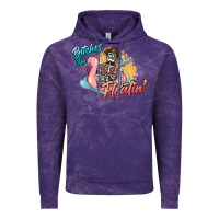 Cloud Purple Bitches be floatin' skeleton summer Vintage Hoodie - NancyCooperArtShop