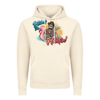 Vintage Artic Bitches be floatin' skeleton summer Vintage Hoodie - NancyCooperArtShop