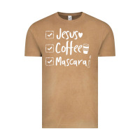 Vintage Camel Checklist Jesus Coffee Mascara Vintage Tee - trangStudio