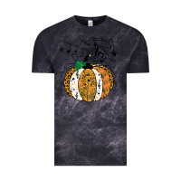 Cloud Black halloween pumpkin music symbols music teacher halloween t shirt copy Vintage Tee - trangStudio