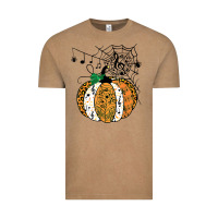 Halloween Pumpkin Music Symbols Music Teacher Halloween T Shirt Copy Vintage Tee | Teevron