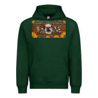 Forest Green western heifer mom with sunflowers and turquoise license plate Urban Hoodie - Artiststas