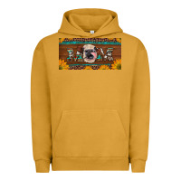 Pigment Peanut Butter western heifer mom with sunflowers and turquoise license plate Urban Hoodie - Artiststas