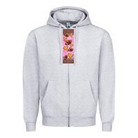 Heather Grey american football with lightning bolt  pen wrap Zipper Hoodie - BundleAndBundleShop