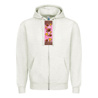 Oatmeal Heather american football with lightning bolt  pen wrap Zipper Hoodie - BundleAndBundleShop