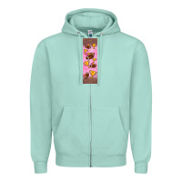 Seafoam american football with lightning bolt  pen wrap Zipper Hoodie - BundleAndBundleShop
