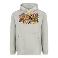 Moon Dust basketball sister Heavyweight Hoodie - CowhideDigitalArt