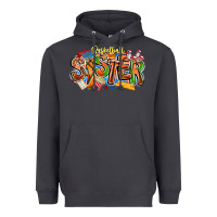 Smoke basketball sister Heavyweight Hoodie - CowhideDigitalArt