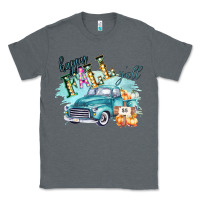 Charcoal Heather Happy Fall YALL Pumpkin Truck Shirt Classic Tee - Bettercallsaul