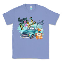 Colony Blue Happy Fall YALL Pumpkin Truck Shirt Classic Tee - Bettercallsaul