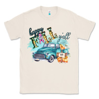 Natural Happy Fall YALL Pumpkin Truck Shirt Classic Tee - Bettercallsaul