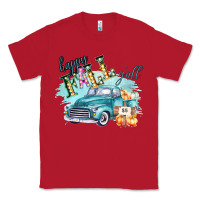 Red Happy Fall YALL Pumpkin Truck Shirt Classic Tee - Bettercallsaul
