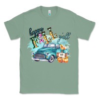 Sage Happy Fall YALL Pumpkin Truck Shirt Classic Tee - Bettercallsaul