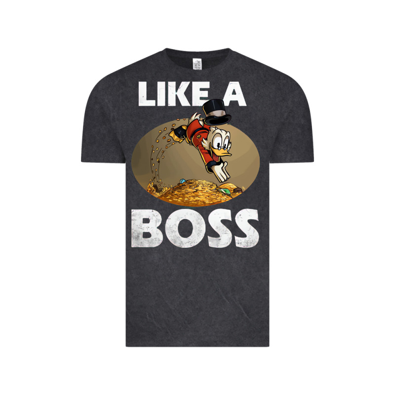 Like A Boss Duck Tales Art Gift For Fans Vintage Tee by trangStudio | Teevron