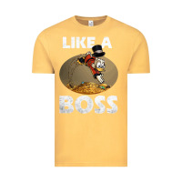 Vintage Mustard like a boss duck tales art gift for fans Vintage Tee - trangStudio