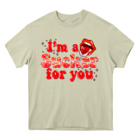 Mossy im a sucker for you valentines the day Heavy Core Tee - NancyCooperArtShop