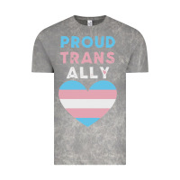 Cloud Rock proud trans ally transgender Vintage Tee - trangStudio