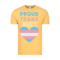 Vintage Mustard proud trans ally transgender Vintage Tee - trangStudio