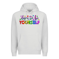 Dove Grey Western Dare To Be Yourself LGBTQ Premium Hoodie - BundleAndBundleShop