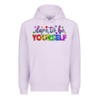 Lilac Western Dare To Be Yourself LGBTQ Premium Hoodie - BundleAndBundleShop