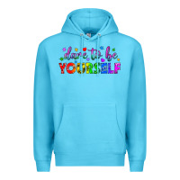 Ocean Blue Western Dare To Be Yourself LGBTQ Premium Hoodie - BundleAndBundleShop