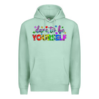 Seafoam Western Dare To Be Yourself LGBTQ Premium Hoodie - BundleAndBundleShop
