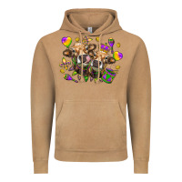 Vintage Camel Mardi Gras heifers Vintage Hoodie - NancyCooperArtShop