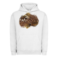 Pigment Lunar Rock leopard cowhide glitter patches Urban Hoodie - Artiststas