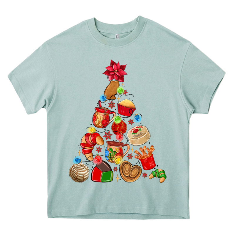 Mexican Christmas Tree Heavy Core Tee by MaliasSmallBusiness | Teevron