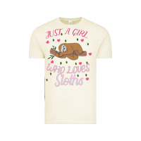 Vintage Arctic Just A Girl Who Lowes Sloths Vintage Tee - Bettercallsaul