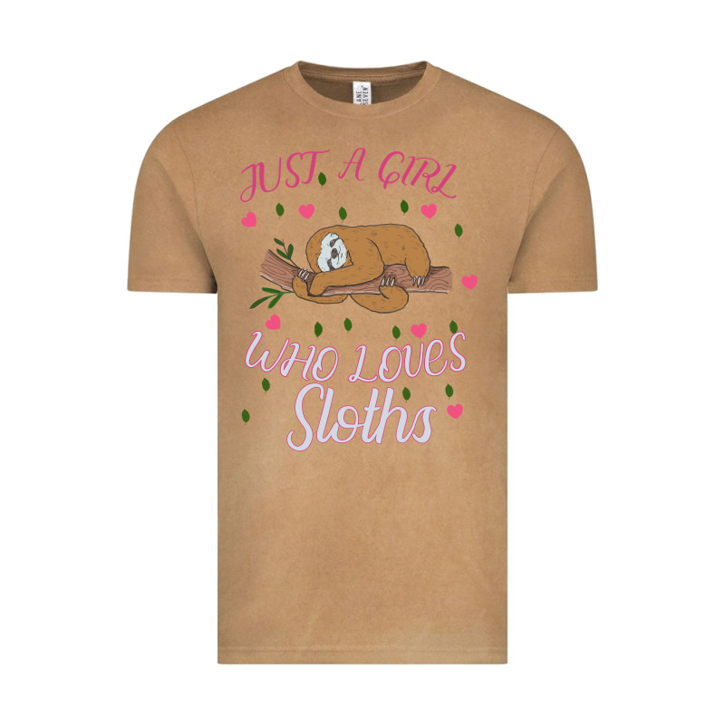 Just A Girl Who Lowes Sloths Vintage Tee by Bettercallsaul | Teevron