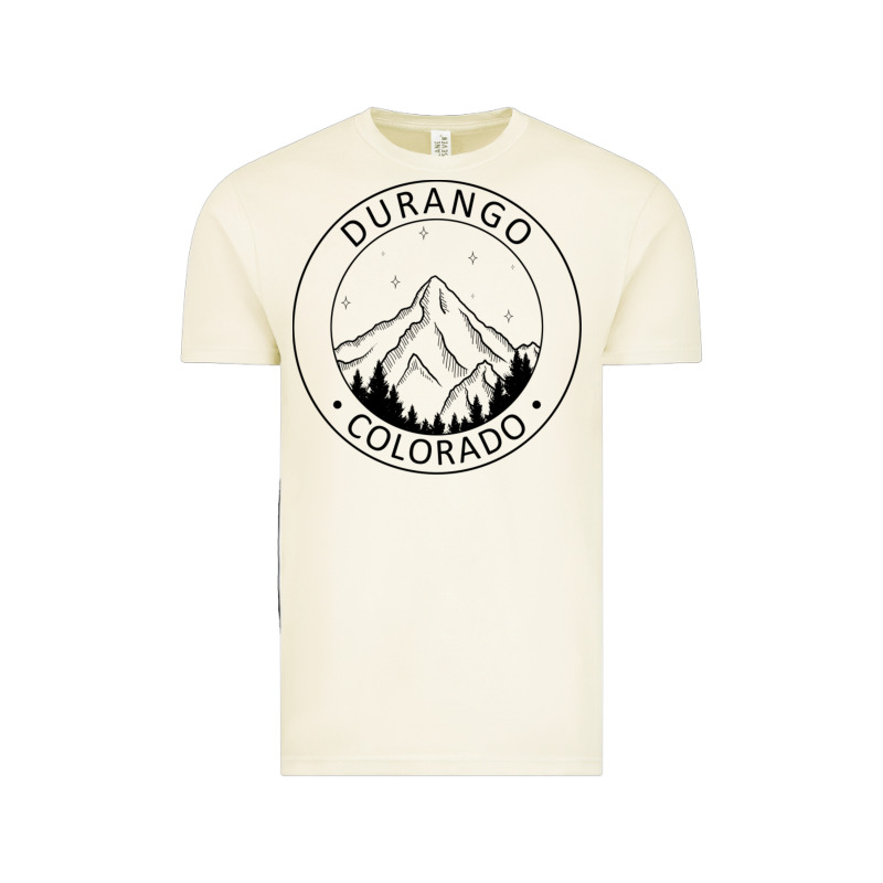 Durango Mountain City - Colorado State Souvenir Gift Vintage Tee by trangStudio | Teevron