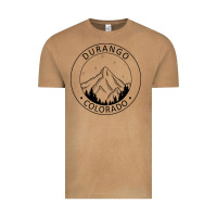 Vintage Camel Durango Mountain City - Colorado State Souvenir Gift Vintage Tee - trangStudio